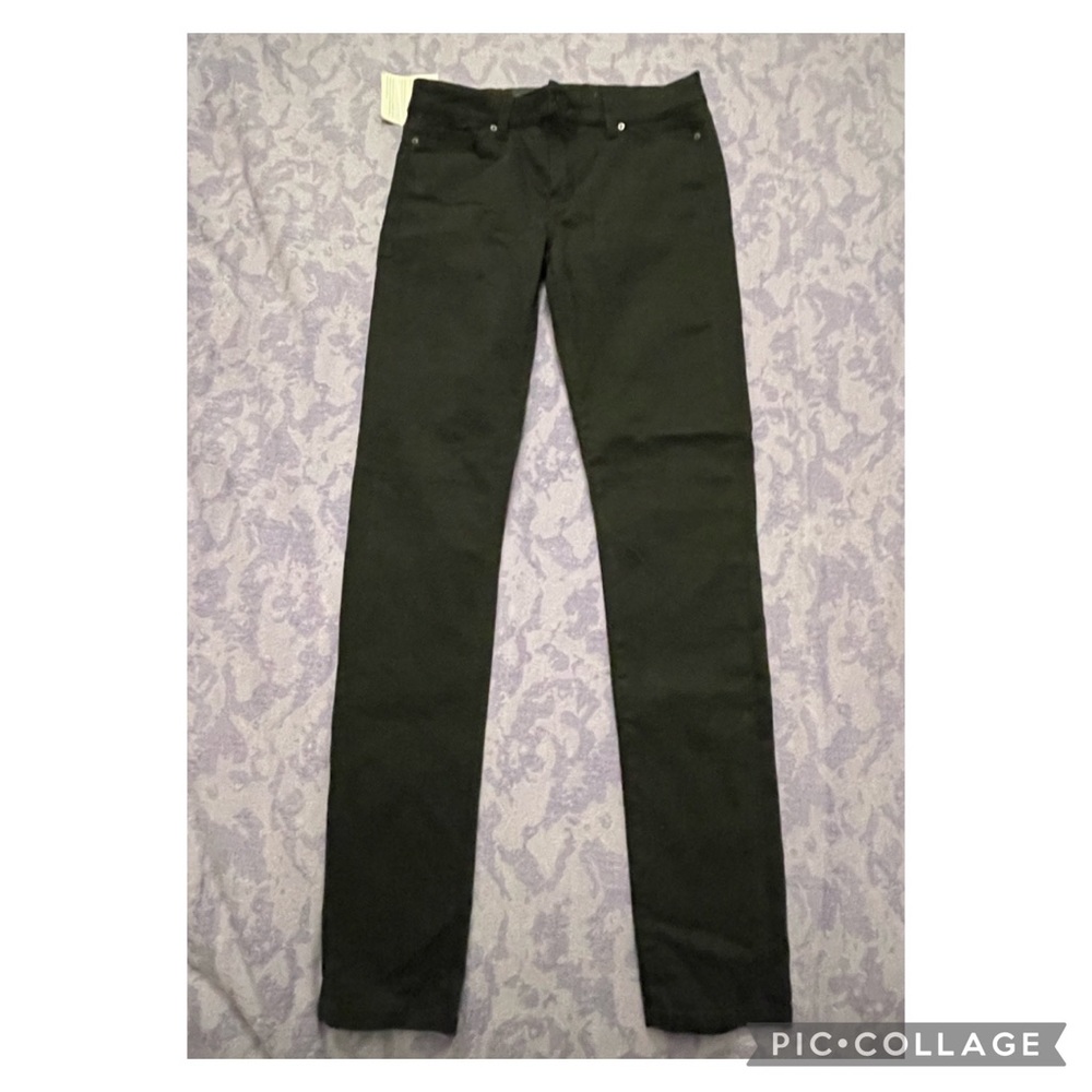 Calvin Klein Black Mid Rise Skinny Jeans (NWT)